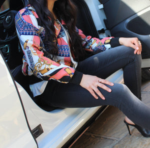 Duchess Milena Casual Bomber Jacket